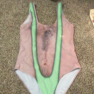 NWOT Funny swimsuit